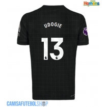 Camisa de time de futebol Tottenham Hotspur Destiny Udogie #13 Replicas 2º Equipamento 2025-26 Manga Curta